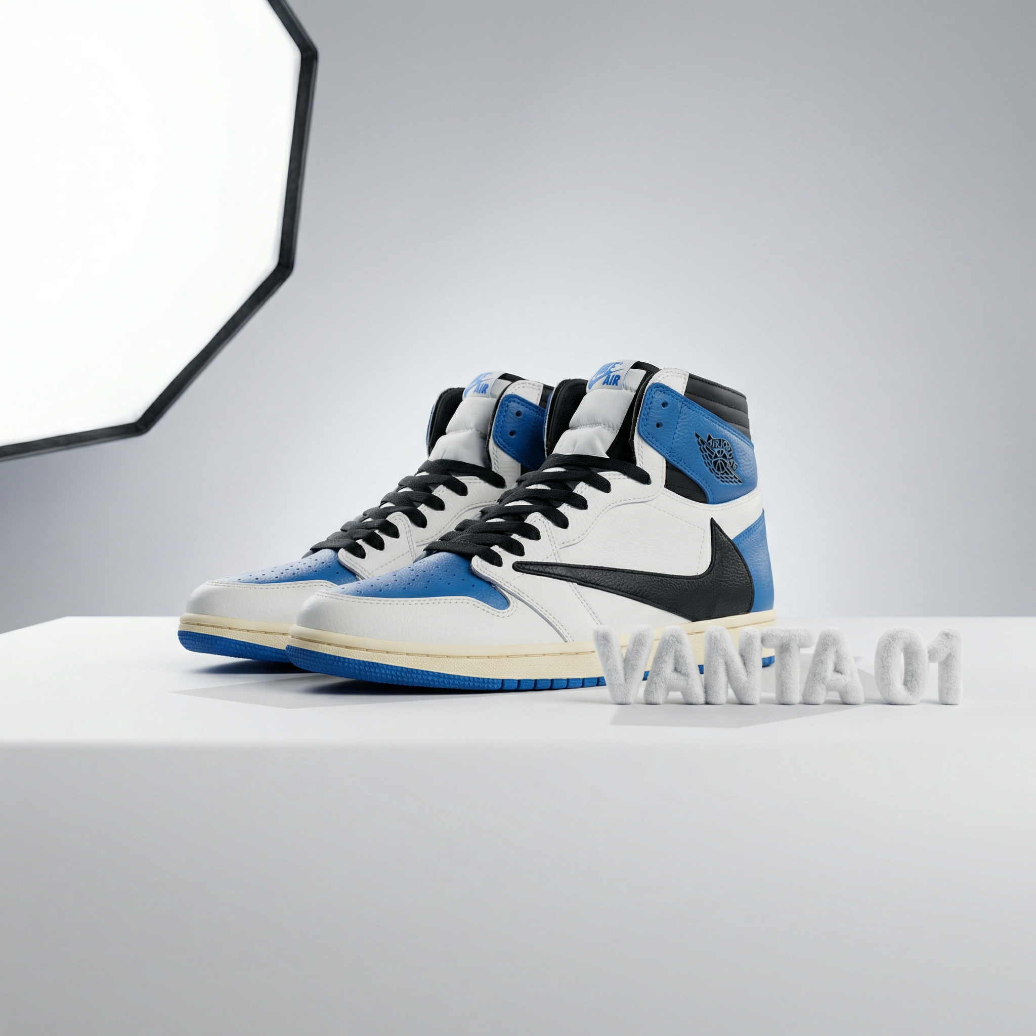 FRAGMENT DESIGN X TRAVIS SCOTT X AIR JORDAN 1 RETRO HIGH