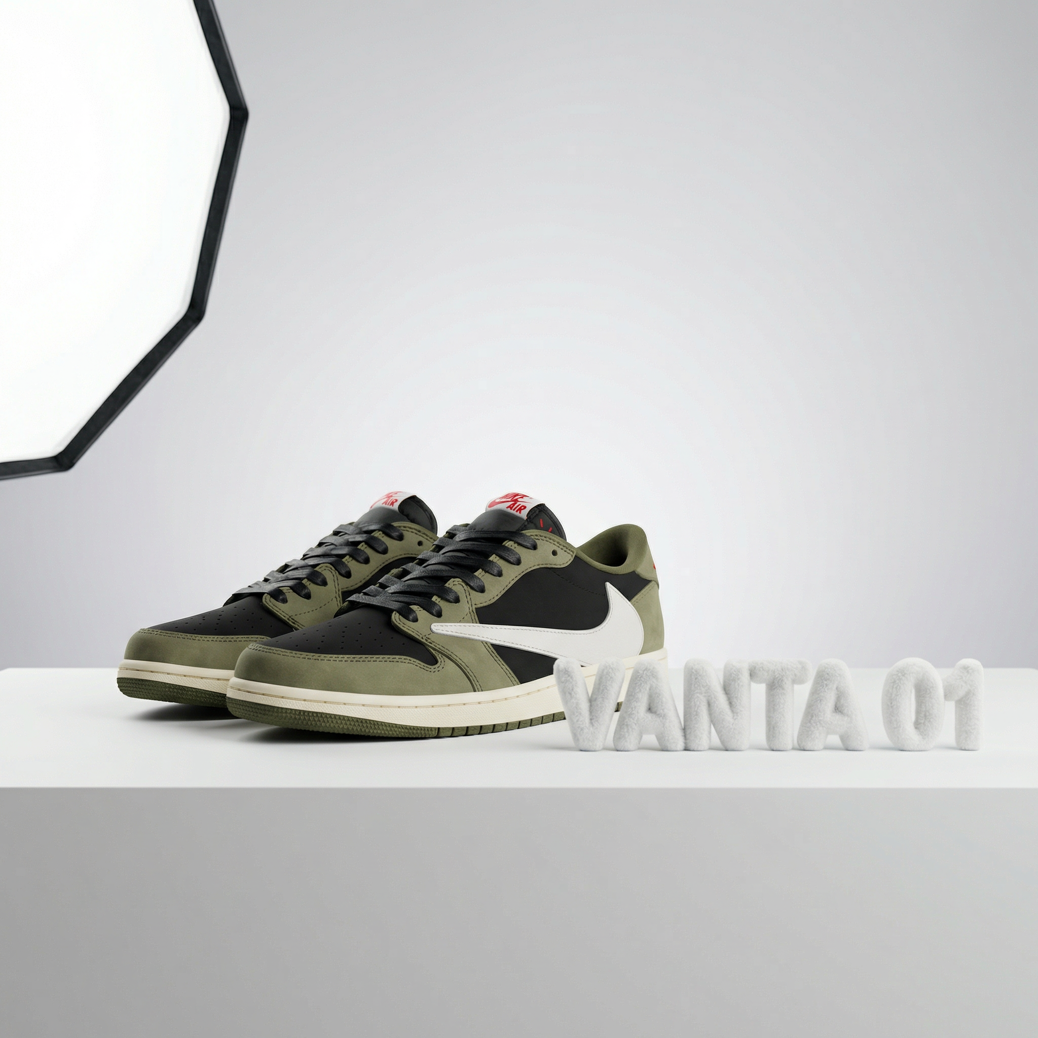 Travis Scott x Air Jordan 1 Low OG SP 'Black Olive'