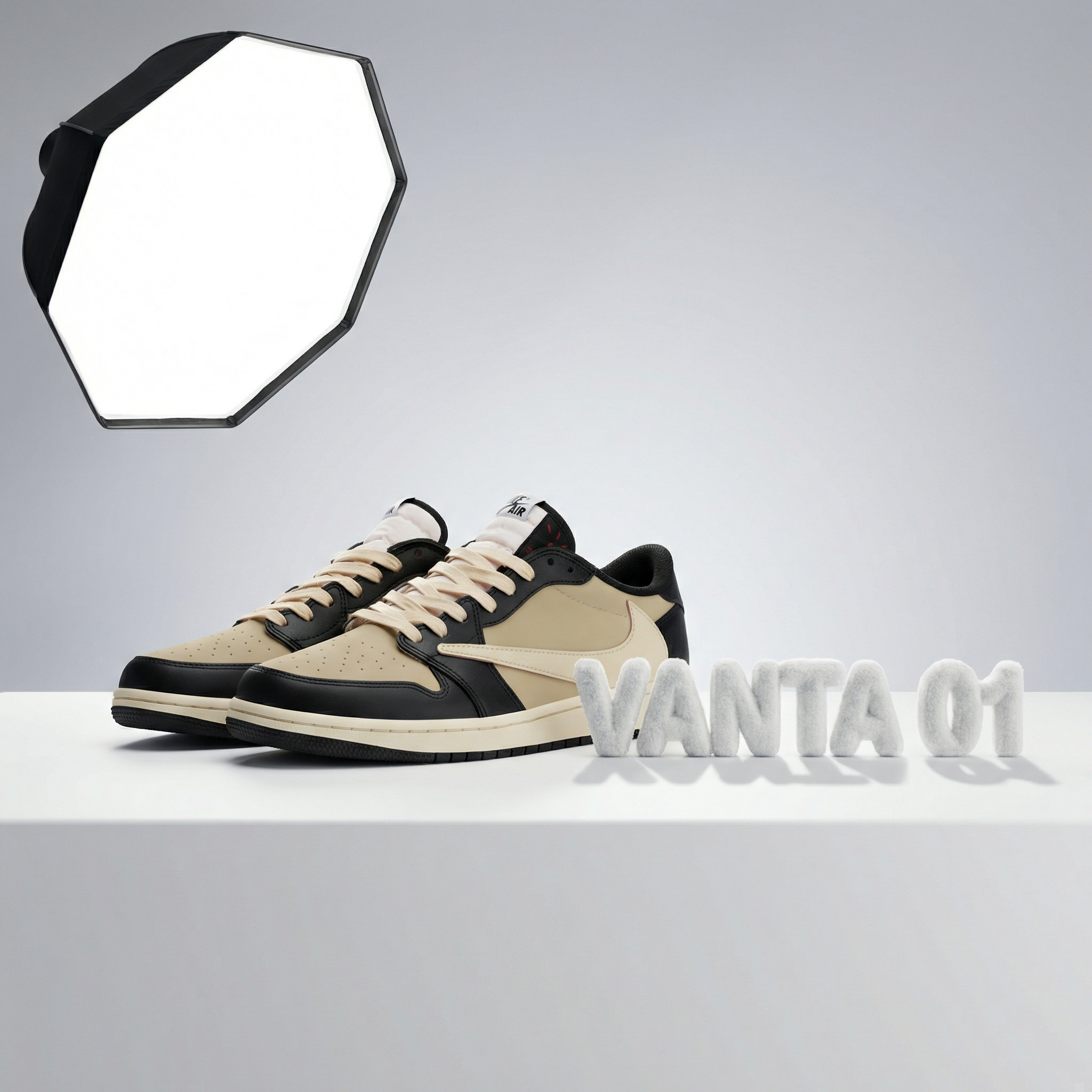Travis Scott x Air Jordan 1 Retro Low OG SP 'Pale Vanilla' - Image 2