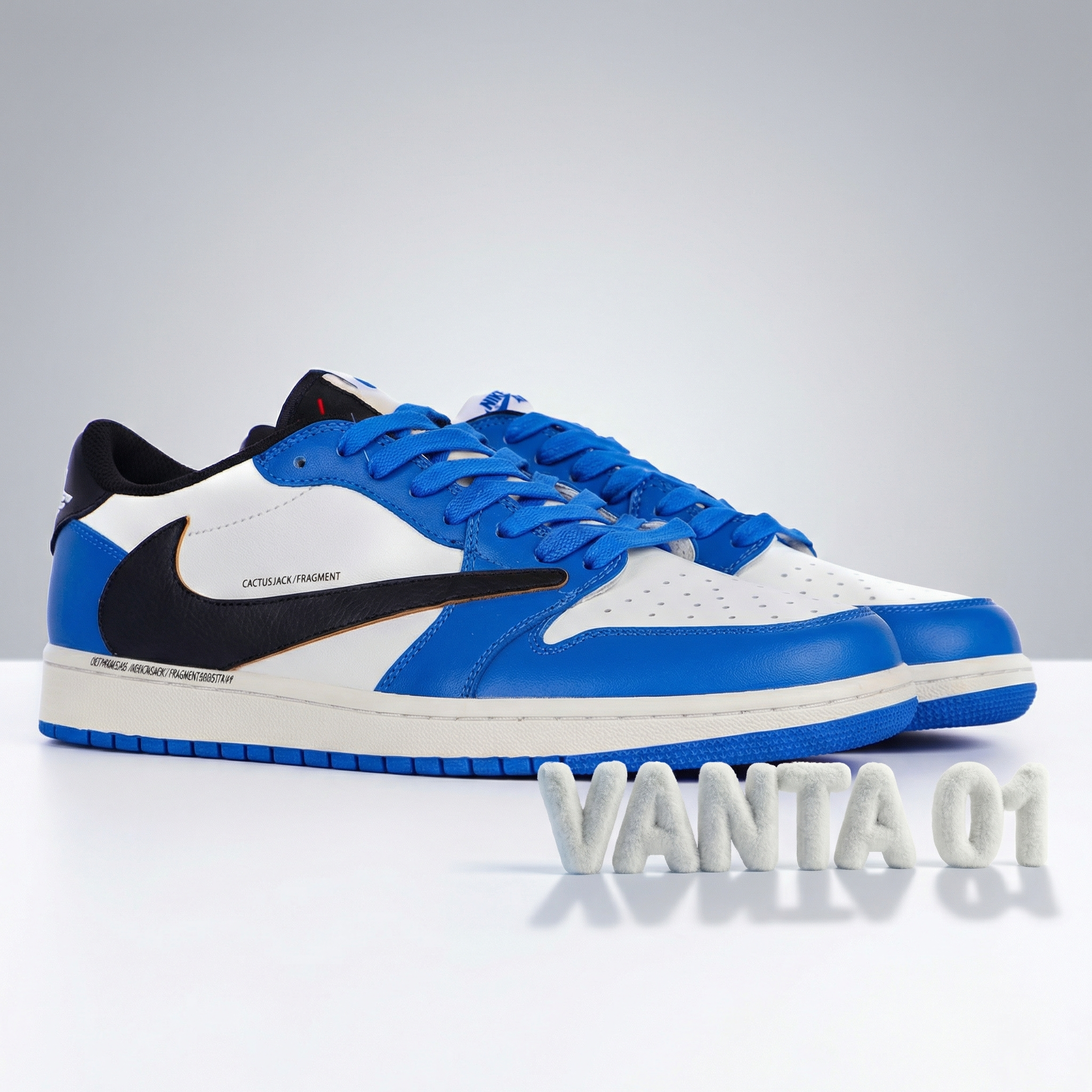 Custom Travis Scott x Air Jordan 1 Low sports basketball shoes - Image 2